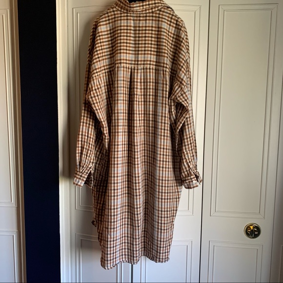 Part Two Elida Gingham Midi Shirtdress - Picture 2 of 7